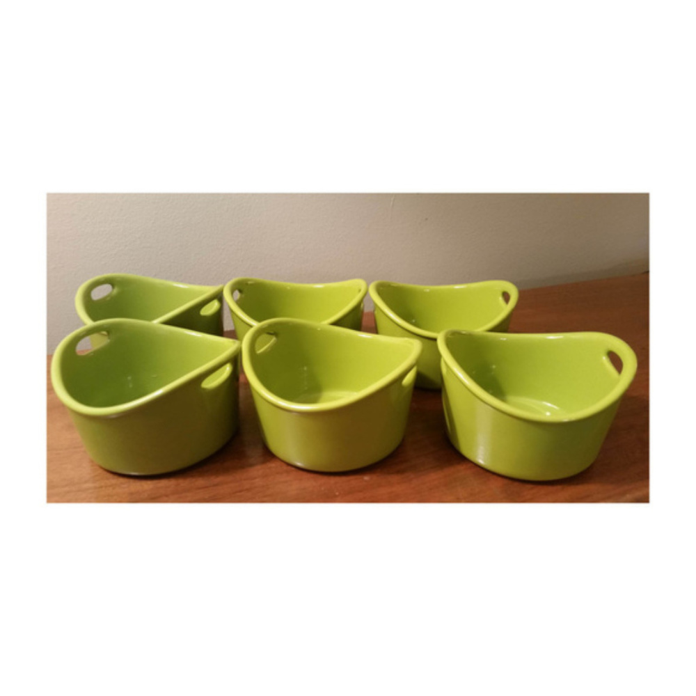 NEW Set of 6 Rachael Ray 10oz Stoneware Ramekins